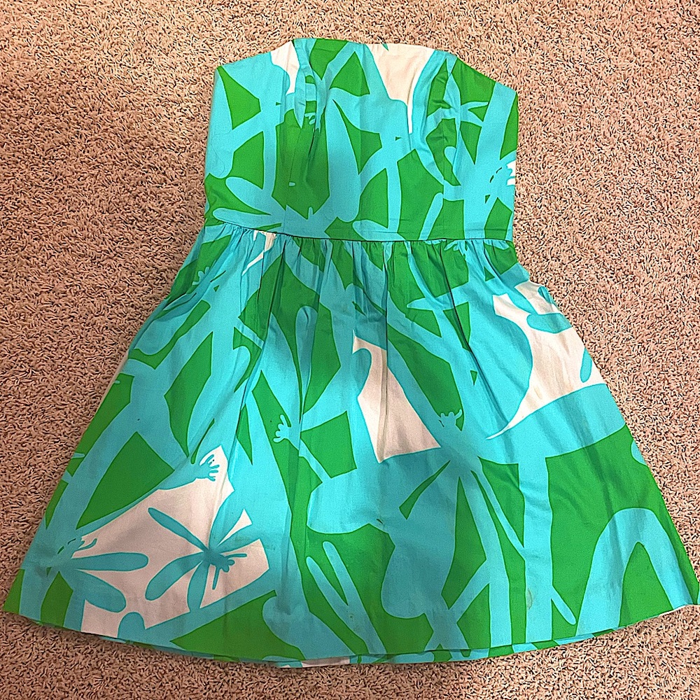 Lily Pulitzer Strapless Sun Dress